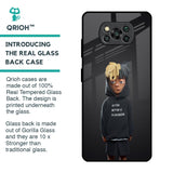 Dishonor Glass Case for Poco X3 Pro
