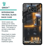 Glow Up Skeleton Glass Case for Poco X3 Pro