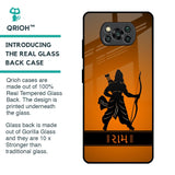 Halo Rama Glass Case for Poco X3 Pro