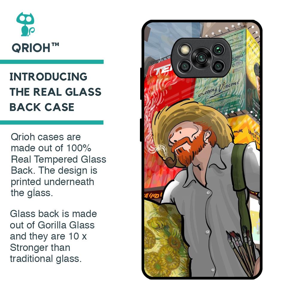 Loving Vincent Glass Case for Poco X3 Pro
