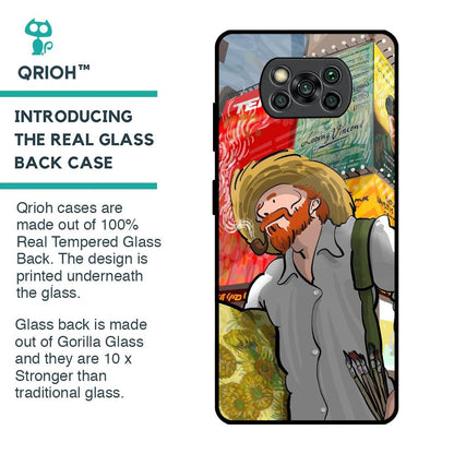 Loving Vincent Glass Case for Poco X3 Pro
