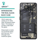 Skeleton Inside Glass Case for Poco X3 Pro