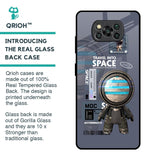 Space Travel Glass Case for Poco X3 Pro