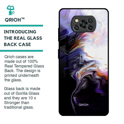 Enigma Smoke Glass Case for Poco X3 Pro
