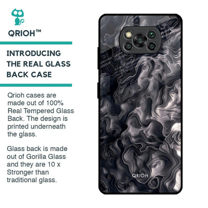 Cryptic Smoke Glass Case for Poco X3 Pro