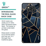 Abstract Tiles Glass Case for Poco X3 Pro