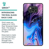 Psychic Texture Glass Case for Poco X3 Pro