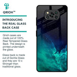 Winter Sky Zone Glass Case For Poco X3 Pro