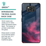 Moon Night Glass Case For Poco X3 Pro