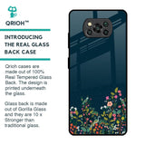 Small Garden Glass Case For Poco X3 Pro