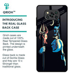 Mahakal Glass Case For Poco X3 Pro