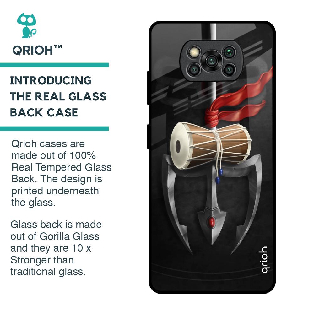 Power Of Lord Glass Case For Poco X3 Pro