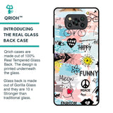 Just For You Glass Case For Poco X3 Pro
