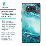 Sea Water Glass Case for Poco X3 Pro