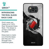 Japanese Art Glass Case for Poco X3 Pro