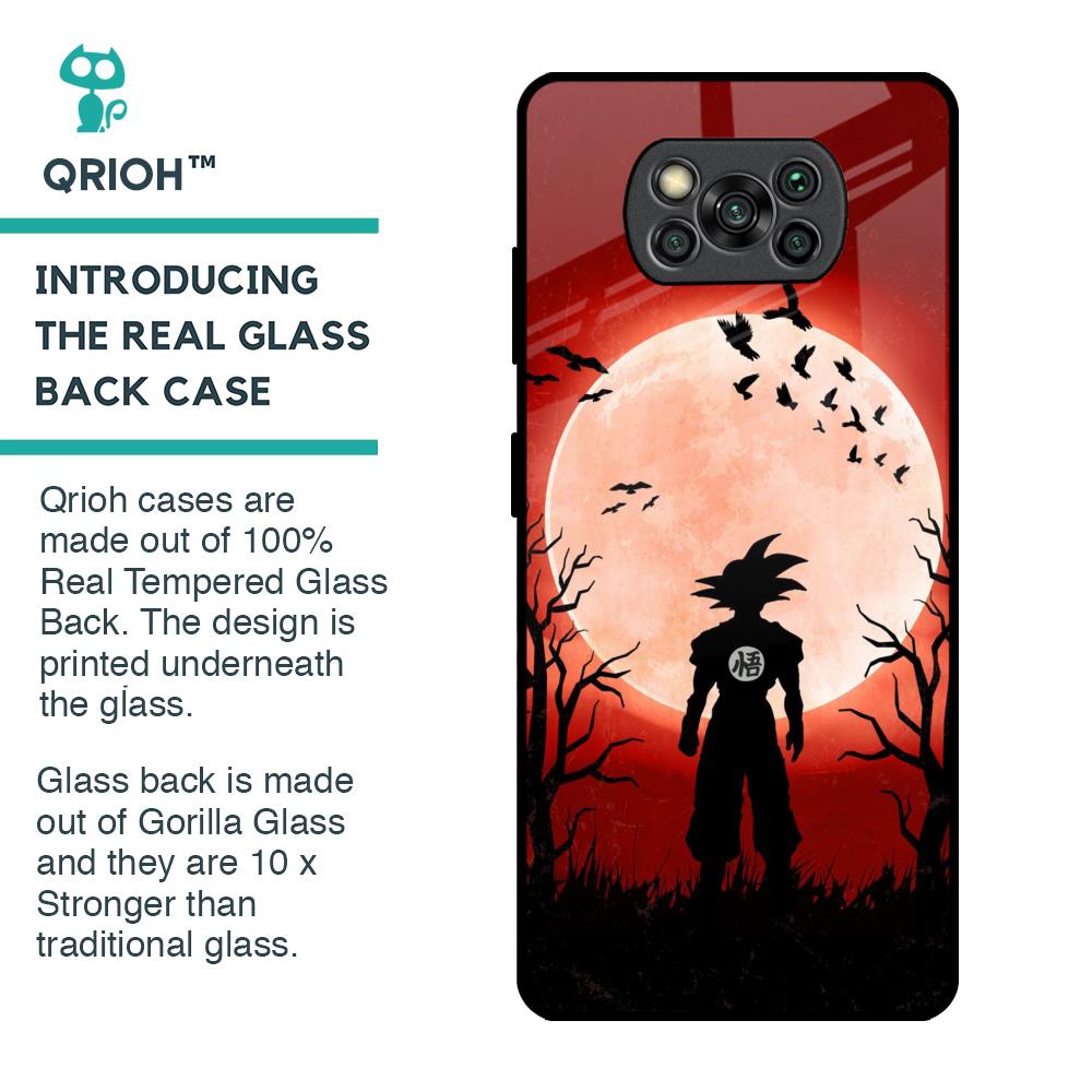 Winter Forest Glass Case for Poco X3 Pro