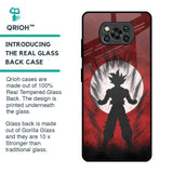 Japanese Animated Glass Case for Poco X3 Pro
