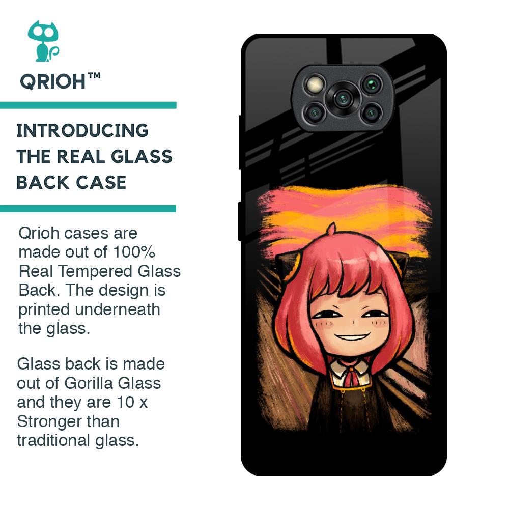 Spy X Family Glass Case for Poco X3 Pro