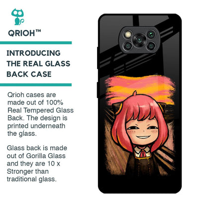 Spy X Family Glass Case for Poco X3 Pro