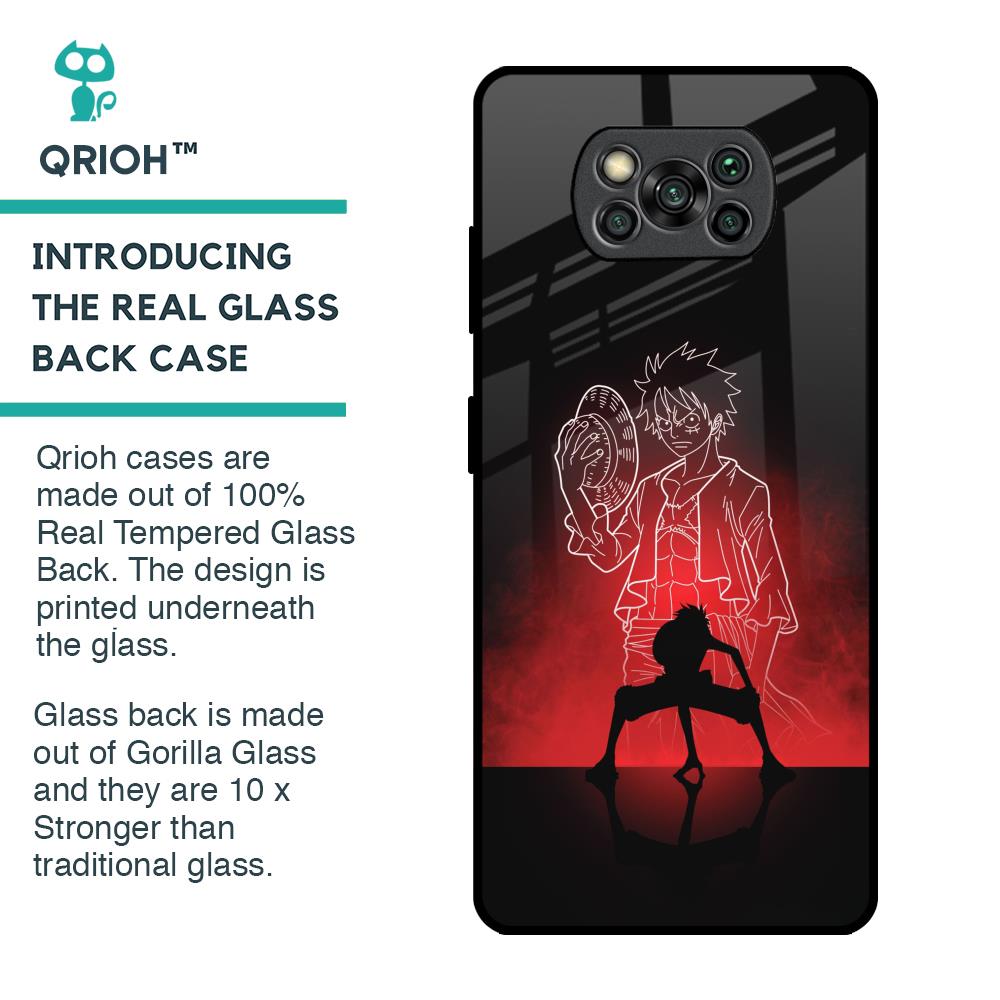 Soul Of Anime Glass Case for Poco X3 Pro