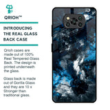 Cloudy Dust Glass Case for Poco X3 Pro