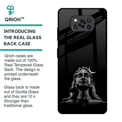 Adiyogi Glass Case for Poco X3 Pro