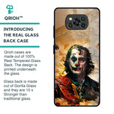 Psycho Villain Glass Case for Poco X3 Pro