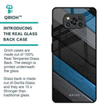 Multicolor Wooden Effect Glass Case for Poco X3 Pro