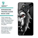 Wild Lion Glass Case for Poco X3 Pro