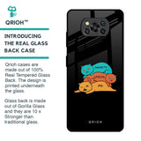 Anxiety Stress Glass Case for Poco X3 Pro