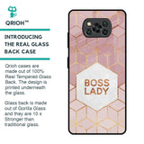 Boss Lady Glass Case for Poco X3 Pro