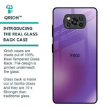 Ultraviolet Gradient Glass Case for Poco X3 Pro