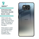 Tricolor Ombre Glass Case for Poco X3 Pro