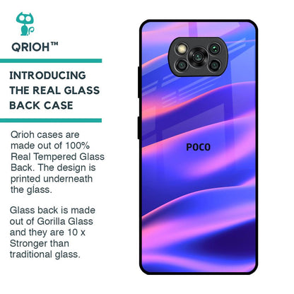 Colorful Dunes Glass Case for Poco X3 Pro