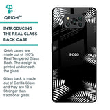 Zealand Fern Design Glass Case For Poco X3 Pro