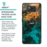 Watercolor Wave Glass Case for Poco X3 Pro