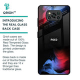 Fine Art Wave Glass Case for Poco X3 Pro