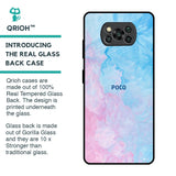 Mixed Watercolor Glass Case for Poco X3 Pro