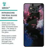 Smudge Brush Glass case for Poco X3 Pro