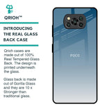 Deep Sea Space Glass Case for Poco X3 Pro