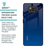 Very Blue Glass Case for Poco X3 Pro