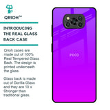 Purple Pink Glass Case for Poco X3 Pro