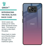 Pastel Gradient Glass Case for Poco X3 Pro