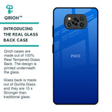 Egyptian Blue Glass Case for Poco X3 Pro