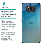Sea Theme Gradient Glass Case for Poco X3 Pro