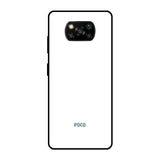 Arctic White Poco X3 Pro Glass Cases & Covers Online