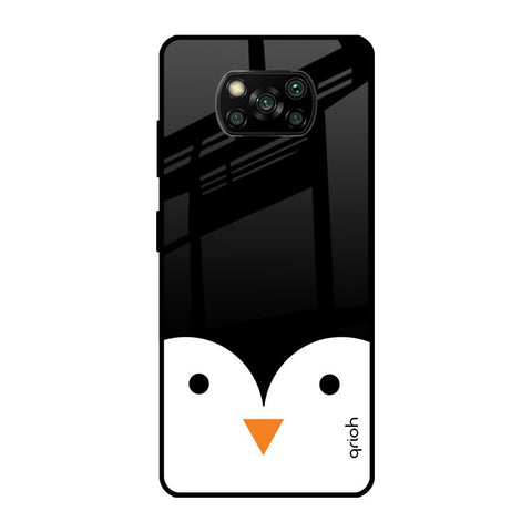 Cute Penguin Poco X3 Pro Glass Cases & Covers Online