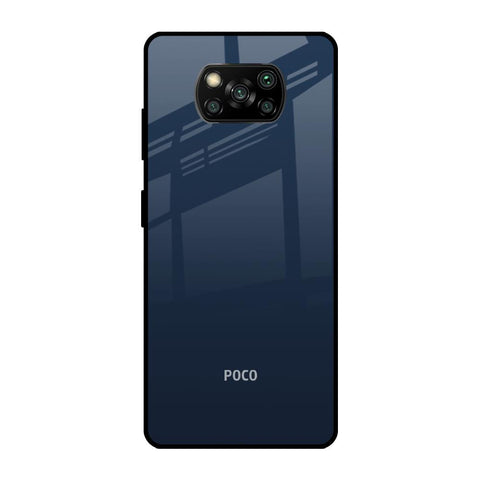 Overshadow Blue Poco X3 Pro Glass Cases & Covers Online