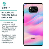 Colorful Waves Glass case for Poco X3 Pro