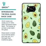 Avocado Green Glass Case For Poco X3 Pro